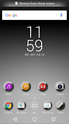 MonoChrome Theme for Xperia syot layar 1
