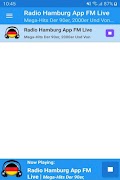 Radio Hamburg App imagem de tela 1
