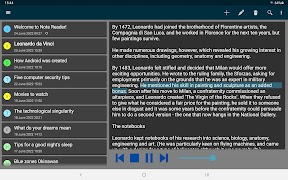 Note Text Reader (Read aloud) تصوير الشاشة 7