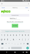 برنامه‌نما WAGO WebVisu عکس از صفحه