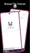 Panda Browser & Vid Downloader capture d'écran 1