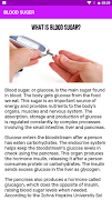 برنامهنما Blood suger عکس از صفحه