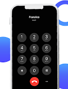 برنامه‌نما iOS Call Screen For Android عکس از صفحه