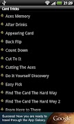 برنامه‌نما Card Tricks عکس از صفحه