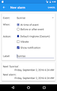 Sun Alarm screenshot 5