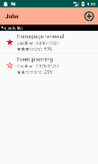 Task management app TASKARU screenshot 1