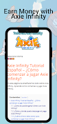 Axie Infinity Earn Money Playing - Tutorial स्क्रीनशॉट 4