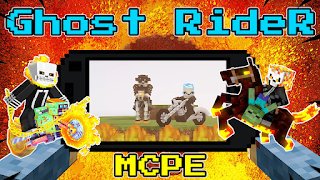 Ghost Rider mod Minecraft ภาพหน้าจอ 2