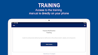 Trauma Notification Training captura de pantalla 7