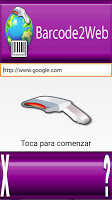 BarCode2Web Scan barcode 2 web screenshot 1