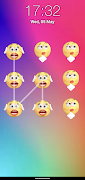 Emoji Pattern Lock Screen screenshot 2