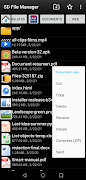 SD File Manager Plakat