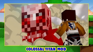 Colossal Titan Mod Minecraft screenshot 2