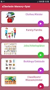 Memory Game - word game Learn German imagem de tela 1