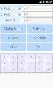 Calculadora polinómica captura de pantalla 3