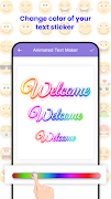 Text Animation-Sticker Maker Screenshot 4