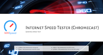 WifiSpeed (Chromecast  & TV) screenshot 4