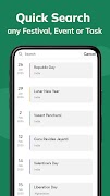 Calendar 2025:Schedule Planner Ekran Görüntüsü 4