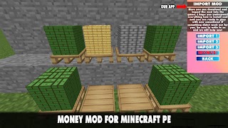 Money Mod for Minecraft PE syot layar 4