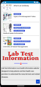 1 Schermata Labtestpk.com - Guides
