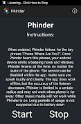Phinder capture d'écran 2