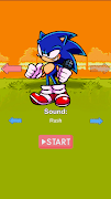 FNF Sonik Rush Test imagem de tela 1