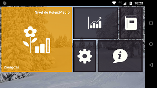 Niveles de polen screenshot 1
