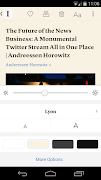 Instapaper syot layar 2