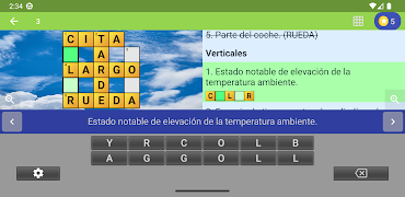 Crucigrama en español Screenshot 7