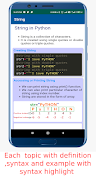 Python Programming capture d'écran 2