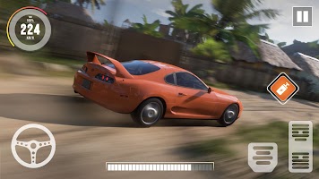 Drive Toyota Supra: Car Racer screenshot 1