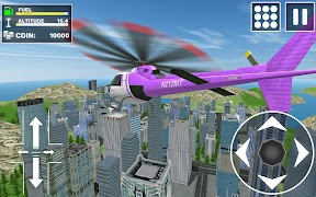 برنامه‌نما Helicopter Game Simulator 3D عکس از صفحه