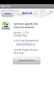 SyncML Client (Calendar only) скриншот 2