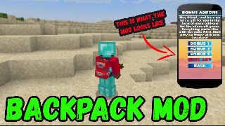 Backpack Mod For Minecraft PE screenshot 2