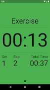 Tabata Timer captura de pantalla 1
