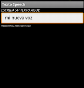 Textohablado স্ক্রিনশট 2