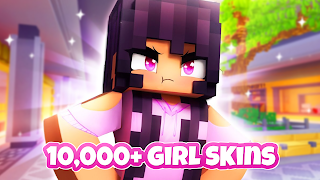 Girls Skins for Minecraft PE Poster