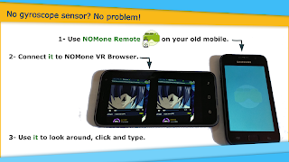 NOMone VR Browser اسکرین شاٹ 3