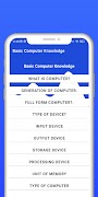 Basic Computer Knowledge اسکرین شاٹ 3