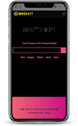 WECRIPT | Private, Fast, Safe & incognito Search स्क्रीनशॉट 3