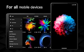 برنامهنما AMOLED Wallpapers PRO عکس از صفحه