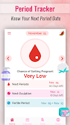 Ovulation Calculator & Calendar to Track Fertility اسکرین شاٹ 3