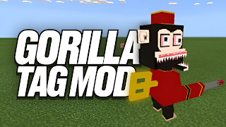 پوستر Gorilla Tag Mod for Minecraft