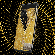 برنامه‌نما صفحه قفل طلایی عکس از صفحه