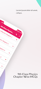 9th Class Physics Mcqs 2024 скриншот 1
