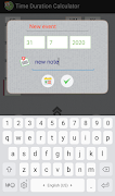 2 Schermata Time Duration Calculator Pro