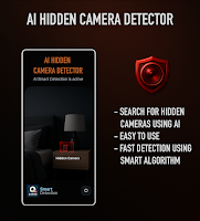 Hidden Camera Detector AI captura de pantalla 1