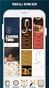 برنامه‌نما Menu Maker - Vintage Design عکس از صفحه