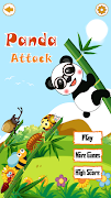 Panda Attack: Slide & Throw اسکرین شاٹ 6