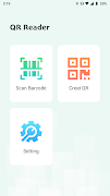 برنامه‌نما QR Reader & Scanner App عکس از صفحه